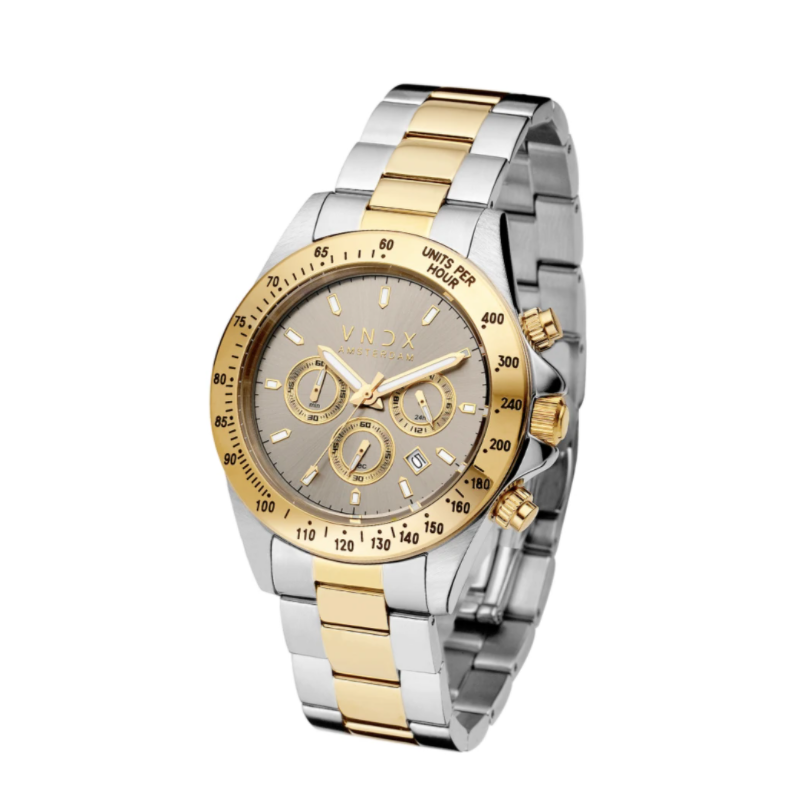 VNDX | Dark DJ Grijs & Goud